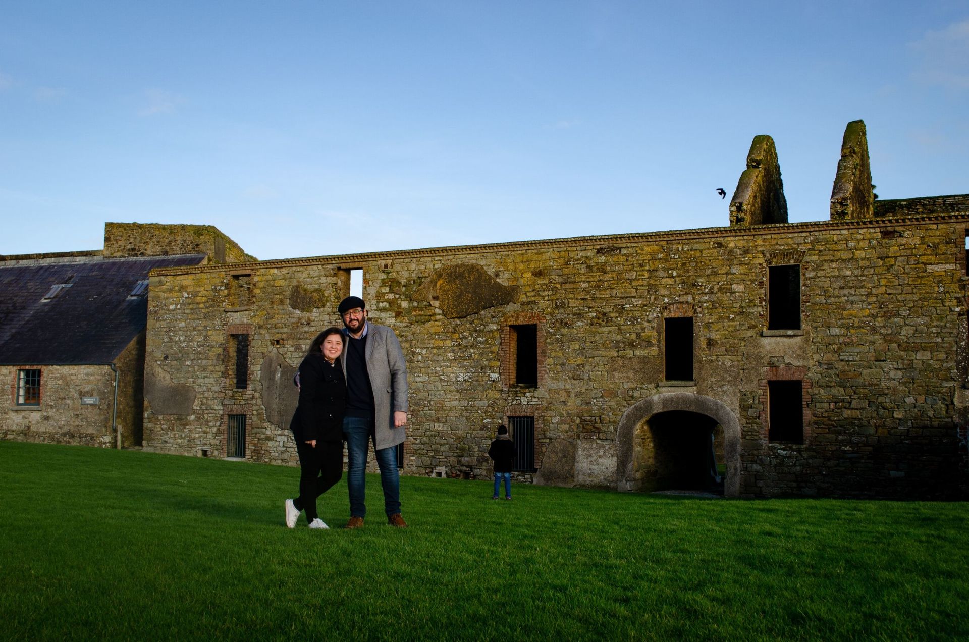 Foto A family walk in Charles Fort in Kinsale. Foto A family walk in Charles Fort in Kinsale. - Imagem 7